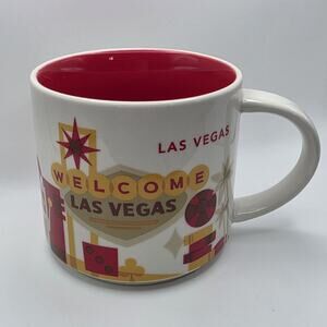 Starbucks "You Are Here" Series Las Vegas 14 ounce Coffee Mug 2015